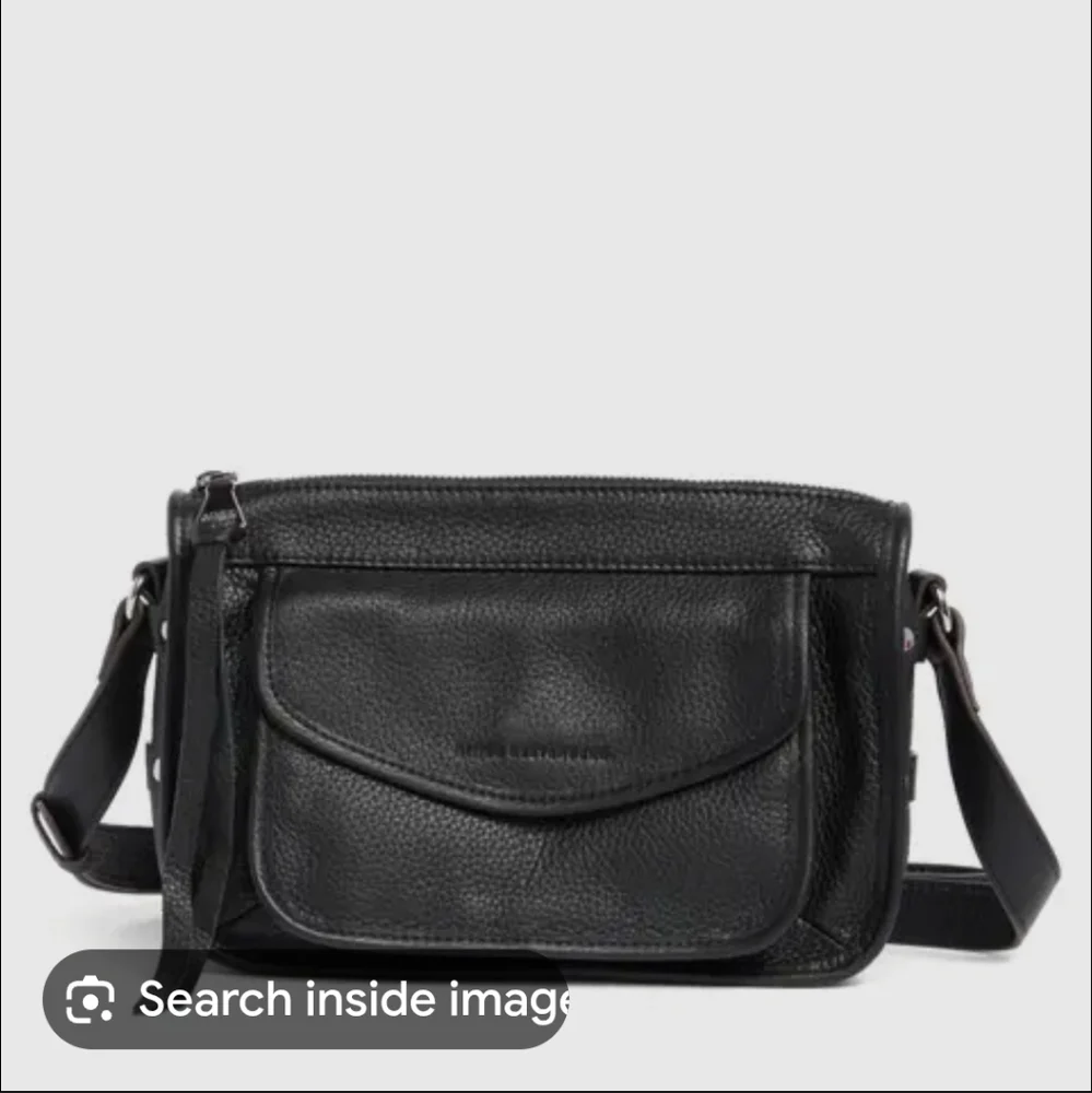 Aimee Kestenberg Muse Cargo Black Leather Crossbody - Picture 1 of 13